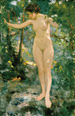 Nude in a Baltic Forest, ca. 1910, Oil on canvas