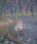 Rusalka and Monk Series, 1930s, Oil on board, Deep Water