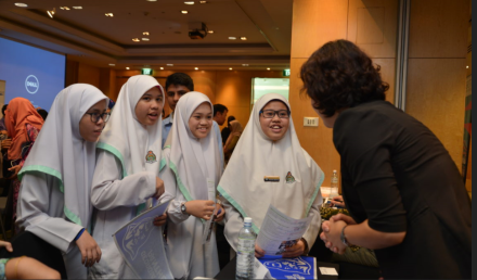 <p>Students attend the fourth annual Let’s Go America Community College Fair, 2017<br />
Bandar Seri Begawan, Brunei<br />
Photograph by Dian Idris</p>
<p>The U.S. Embassy in Bandar Seri Begawan and EducationUSA hosts the Let’s Go America Community College Fair. EducationUSA is a network of over 425 international student advising centers providing information for applying to American colleges in more than 175 countries. Here, students learned about seven U.S. community colleges, which offer affordable educational programs that provide two-year associate’s degrees, as well as pathway programs that lead towards a four-year undergraduate degree.</p>
<p>U.S. Embassy Brunei</p>
