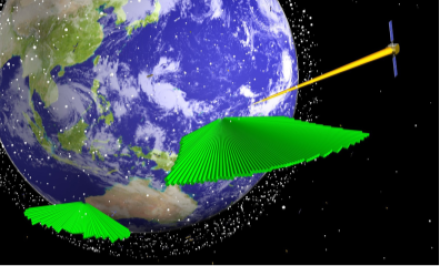 <p>Space Fence model, 2018</p>
<p>Lockheed Martin is currently building a Space Fence facility, which will track space debris, for the U.S. Air Force on Kwajalein Atoll in the Marshall Islands. Once in operation, it will be the most accurate radar in the Space Surveillance Network, with the capability of measuring softball-sized objects orbiting more than 1,900 kilometers in space.</p>
<p>Lockheed Martin</p>
