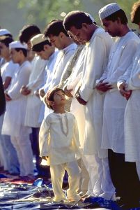 <p>Dressed up for Eid, 1996<br />
West Palm Beach, Florida<br />
Courtesy of the Muslim Community of Palm Beach County</p>

