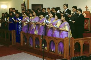 <p>Detroit Mar Thoma Choir, 2006<br />
Southfield, Michigan<br />
Photograph by Bill McNeece<br />
Courtesy of The Pluralism Project</p>
