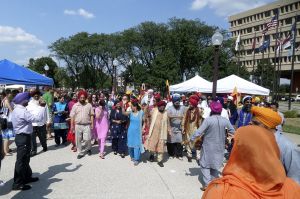 <p>Sikhs at the Indy Festival of Faiths, 2015<br />
Indianapolis, Indiana<br />
Photograph by Kanwal Prakash Singh<br />
Courtesy of the photographer</p>
