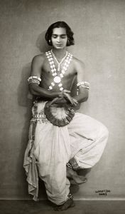 <p>Uday Shankar, Dance of Gandharva, c. 1931<br />
Paris, France<br />
Photograph by Boris Lipnitzki<br />
Courtesy of the Library of Congress, P&P-NYWTS-Biog-Shankar, Uday Dancer</p>
