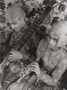 <p>Carl Van Vechten<br />
Musicians Annada Charon Bhattacharyya and Rajendra Shankar, 1933<br />
New York, New York<br />
Courtesy of the Beinecke Rare Book and Manuscript Library, Yale University<br />
Za V375 +2; Van Vechten Trust</p>
