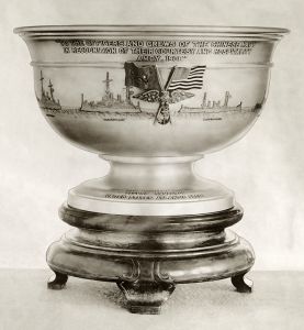 <p>“Great White Fleet” cup, 1908<br />
Xiamen, Fujian Province<br />
Courtesy of the Library of Congress, Prints and Photographs Division, LOT 10966, Location F</p>
