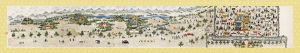 <p>Zhou Qiliang<br />
<em>Everyday Beijing Life</em> scroll, 1935<br />
Beijing<br />
Ink on paper<br />
Courtesy and property of Betty Jane Johnson Gerber</p>
