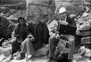 <p>John Stewart Burgess speaking with locals during his population survey, c. 1917-1919<br />
Tai Shan, Shandong Province<br />
Courtesy of Sidney D. Gamble Photographs, David M. Rubenstein Rare Book & Manuscript Library, Duke University, 70B-760A</p>

