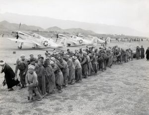 <p>Miao workers construct a runway surface, 1945<br />
Laohwangping Airfield, Guizhou Province<br />
Courtesy of the National Archives at College Park, MD, Still Picture Unit, 342FH-3A-01724-56672-AC</p>
