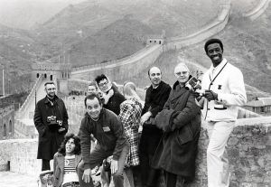 <p>The American table tennis team visits the Great Wall, 1971<br />
Beijing<br />
Photograph by Norman Webster<br />
Courtesy of the National Archives at College Park, MD, Still Picture Unit, 306-PSD-169-S-71-592</p>
