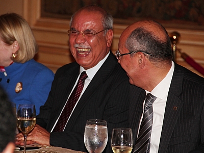 Assistant Secretary of State, Anne Patterson, Arab League Ambassador Mohamed Al Sharif, and AmCham CEO, Hisham Fahmy.