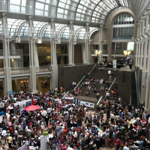 Participants at Meridian’s 5th annual “International Children’s Festival”, an educational fun fair which brought over 6000 visitors – families and children – together at the Ronald Reagan Building and International Trade Center.