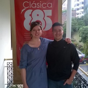 Augustina was also spoke on Cali’s cultural radio station, Clásica 88.5
