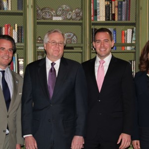 Meridian President Amb. Stuart Holliday, Editor and Chief Content Officer for US News and World Report Brian Kelly, Managing Director of the Gallup World Poll Jon Clifton, and Executive Director for the Economic Club of Washington, DC Mary Brady