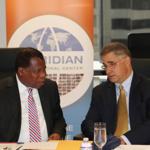 Amb. Adefuye and David Picard discuss Caterpillar’s presence in Nigeria and ongoing infrastructure and power initiatives