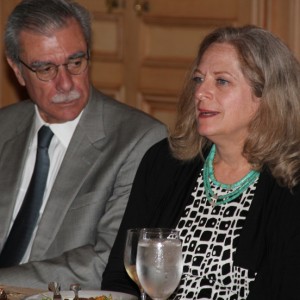 Meridian Chairman, The Honorable Carlos Gutierrez, and USAID’s Alina Romanowski.