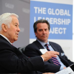 Senator Richard Lugar and Ambassador Stuart Holliday