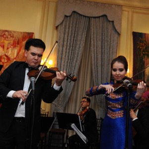 Turkmen Orchestra. Photo by Joyce N. Boghosian