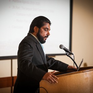 Mr. L. Radhakrishnan presents at the Business Briefing