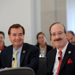 Congressman Eliot Engel, Ranking Member of the House Foreign Affairs Committee and Congressman Ed Royce, Chairman of the House Foreign Affairs Committee. Summit 2015.  Photos by Joyce Boghosian.