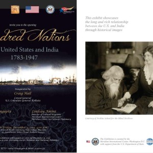 Invitation to the Kindred Nations inauguration at the Indian Museum