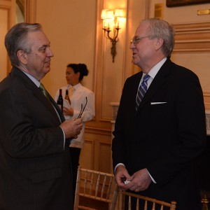 (L to R) H.E. Luiz Alberto Figueiredo, Ambassador of Brazil to the United States; Brian Kelly, Editor and Chief Content Officer, U.S. News & World Report