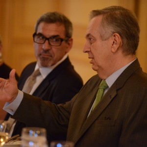 (L to R) Bill Holiber, President and CEO, U.S. News and World Report; H.E. Luiz Alberto Figueiredo, Ambassador of Brazil to the United States