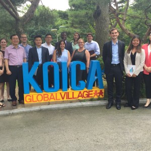 American delegation visits the Korea International Cooperation Agency (KOICA)