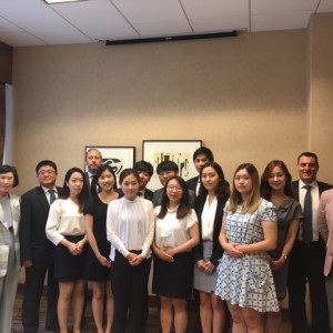 Korean delegation meets with local Korean-American Community Leaders in Chicago