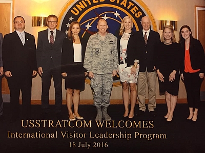 USSTRATCOM Welcomes US European Security Issues IVLP