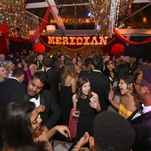 The Party Tent at the Meridian Ball