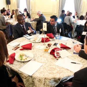 Attendees at Table 2 discuss how culture and history can often be barriers to financial inclusion. In particular, corruption issues often break trust and confidence in systems, especially digital ones, which keeps many of the unbanked populations dependent on the cash economy and discourages them from operating in the formal finance sector.