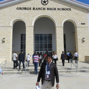 Visit to George Ranch High School