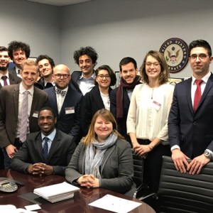 IVLP participants have an appointment with the Office of US Senator Robert Casey (D-PA)