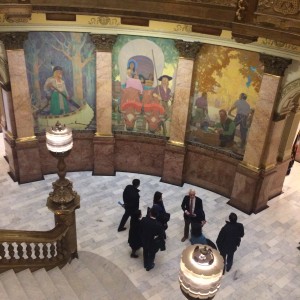 Group Visit to Pennsylvania Capitol Building in Harrisburg, PA (Photo Credit: Anudari Erdenebileg)