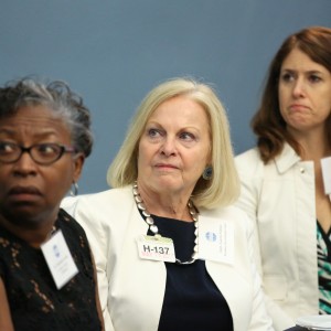 (L to R): Dr. Tuajuanda Jordan, President, St. Mary’s College of Maryland; Ambassador Laurie Fulton, Trustee, Meridian International Center; Robin Lerner, Senior Advisor and Counselor, Office of Global Women’s Issues, U.S. Department of State.