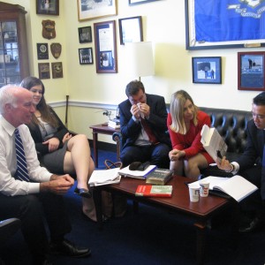 In a meeting with Rep. Joe Courtney (D-CT, 2)