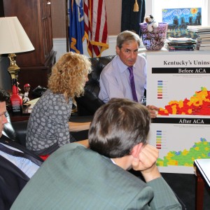 Rep. John Yarmuth (D-KY, 3) looking at the ACA’s impact on Kentucky with MPs