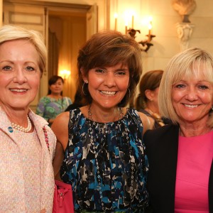 Ann Stock, former White House Social Secretary under President Bill Clinton and Vice Chair of the Meridian Board of Trustees; Capricia Marshall, former US Chief of Protocol; Rosemarie Pauli, Acting US Chief of Protocol