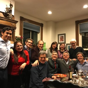 Argentine participants in the “Administration of Justice in the U.S.” IVLP enjoying an evening of home hospitality.