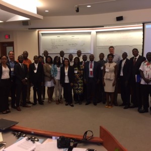 Emerging African Leaders RP participants take a photo with Mr. Jeff Reid, Founding Director of the Georgetown Entrepreneurship Initiative