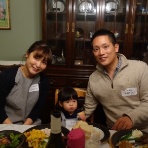2017 G3P Fellows share Thanksgiving with a local family in Washington, DC
