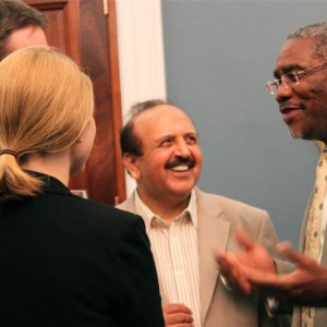 2013 BAPG MP’s meeting Congressman Gregory Meeks (Democrat – New York, 6th District) at a Congressional Reception