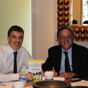 2012 MP Julian Smith with Mr. Stephen Kohn at the National Whistleblowers Center