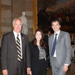 2012 MP Julian Smith, Rep. John Shimkus (R-IL 15), and Ms. Diana Campbell