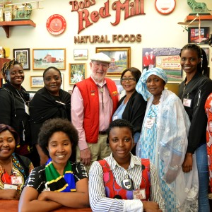 The entire group with Bob Moore from Bob’s Red Mill in Portland, Oregon