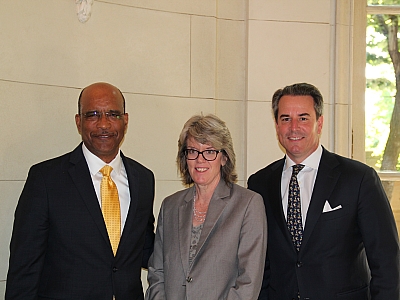 Mr. Ed Lewis, Ms. Amy Holman, and Ambassador Holliday