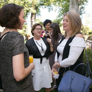 (from the left) Mrs. Jenni Haukio, Janet Blanchard, and Michele Manatt. Photo by Jenni Lehman.