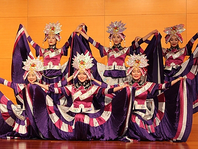 Dancers welcomed in the Year of the Dog at the Embassy of the People’s Republic of China.
