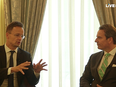 The Honorable Péter Szijjártó, Hungarian Minister of Foreign Affairs and Trade
